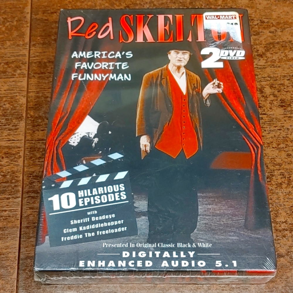 New unopened 2 dvd set Red Skelton